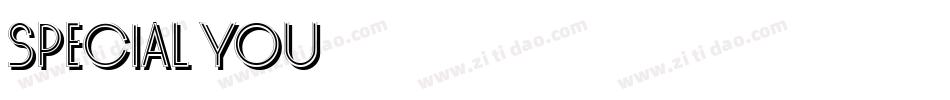 Special you字体转换